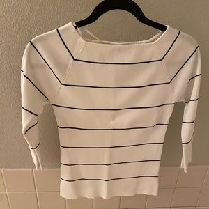 Stripe Top 3/4 Sleeves👛👛 Cyber Monday